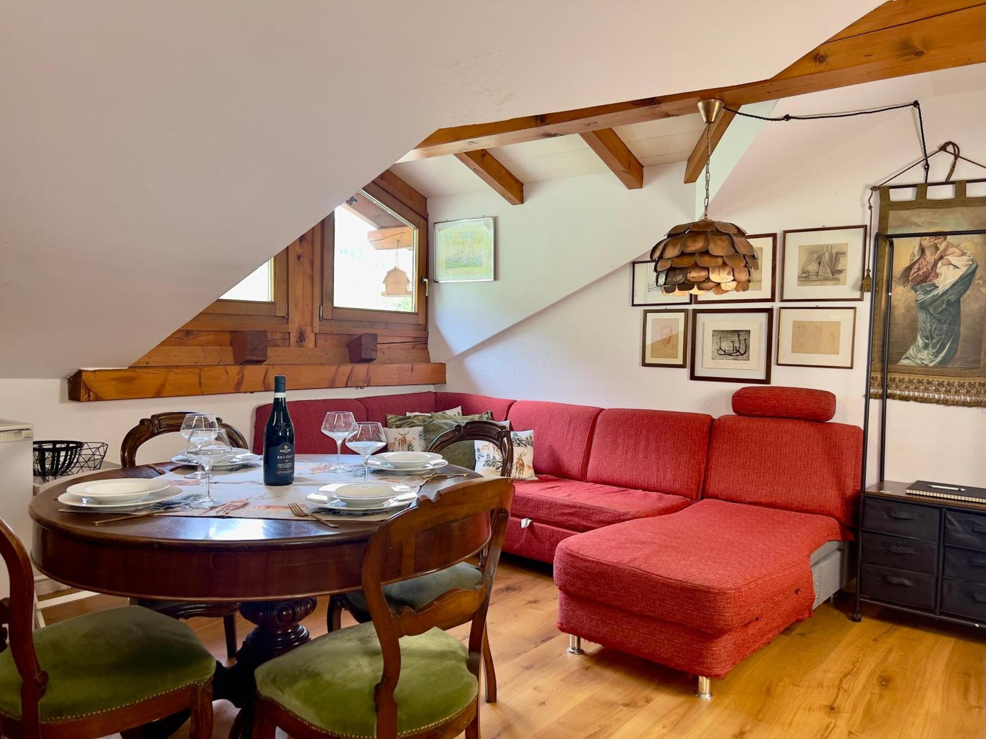 Appartamento La Casa Del Sole Terzolas Esterno foto